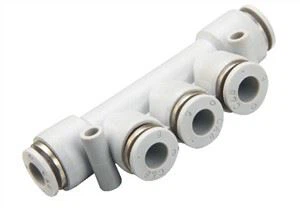 Apk/apkg Union Encaixe Pneumático Triplo